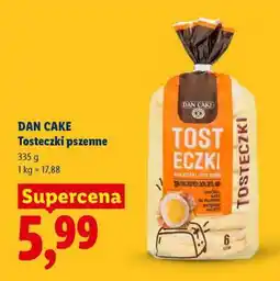 Lidl DAN CAKE Tosteczki pszenne oferta