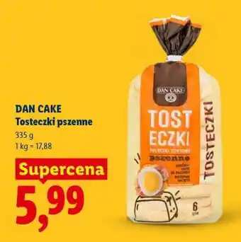 Lidl DAN CAKE Tosteczki pszenne oferta