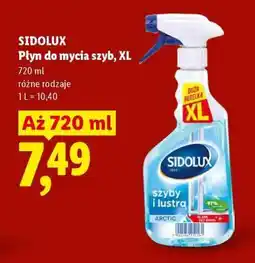 Lidl SIDOLUX Płyn do mycia szyb, XL oferta