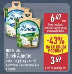 ALDI HOCHLAND Serek Almette oferta