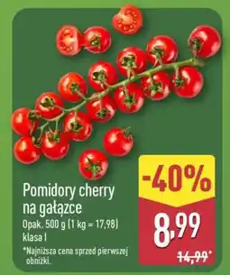 ALDI Pomidory cherry na gałązce oferta