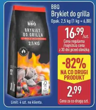 ALDI BBQ Brykiet do grilla oferta