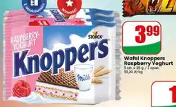 Dino Wafel Knoppers Raspberry Yoghurt oferta