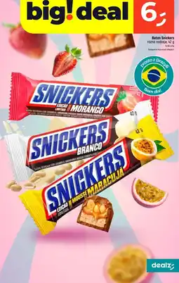 Dealz SNICKERS Baton Snickers różne rodzaje oferta