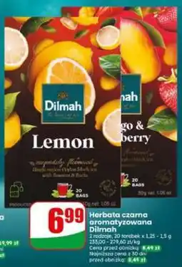 Dino Herbata czarna aromatyzowana Dilmah oferta