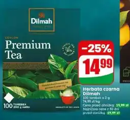Dino Herbata czarna Dilmah oferta