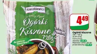 Dino Ogórki kiszone oferta
