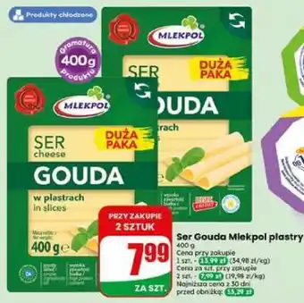 Dino Ser Gouda Mlekpol plastry oferta