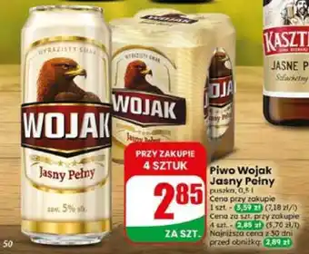 Dino Piwo Wojak Jasny Pełny oferta