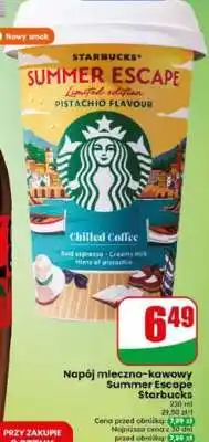 Dino Napój mleczno-kawowy Summer Escape Starbucks oferta