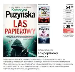 Świat Książki Książka Las papierowy oferta