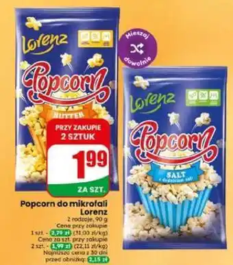 Dino Popcorn do mikrofali LORENZ oferta