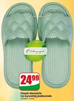 Dino Klapki damskie na wysokiej podeszwie oferta