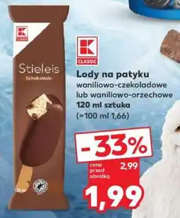 Kaufland Lody na patyku oferta