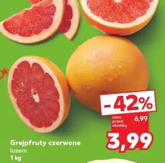 Kaufland Grejpfruty czerwone, luzem 1 kg oferta