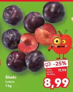 Kaufland Śliwki, luzem 1 kg oferta