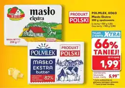 Kaufland POLMLEK, KOŁO Masło Ekstra oferta