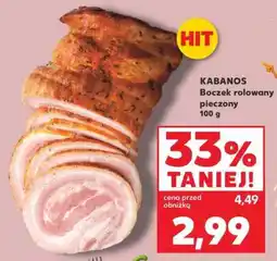 Kaufland KABANOS Boczek rolowany pieczony 100 g oferta