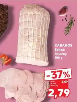 Kaufland Schab śnieżny 100 g oferta