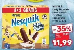 Kaufland Lody Nesquik oferta