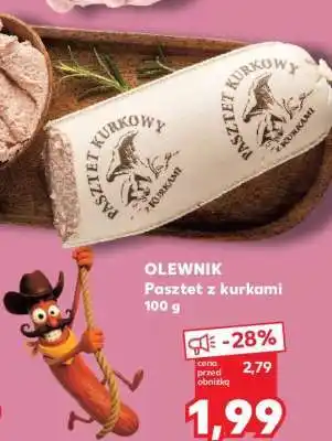 Kaufland OLEWNIK Pasztet z kurkami 100 g oferta
