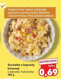 Kaufland Surówka z kapusty kiszonej oferta