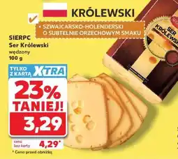 Kaufland SIERPC Ser Królewski wędzony 100 g oferta