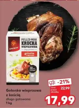 Kaufland Golonka wieprzowa z kością długo gotowana 1 kg oferta