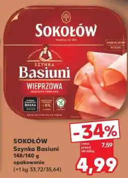 Kaufland SOKOŁÓW Szynka Basiuni oferta