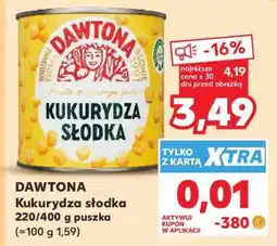 Kaufland DAWTONA Kukurydza słodka oferta