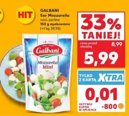 Kaufland GALBANI Ser Mozzarella mini, perline 150 g opakowanie oferta