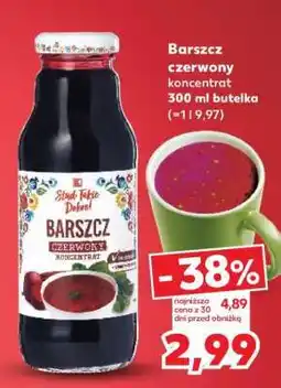 Kaufland Barszcz czerwony koncentrat 300 ml butelka oferta