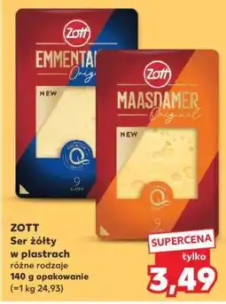 Kaufland ZOTT Ser żółty w plastrach oferta