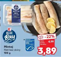Kaufland Mintaj filet bez skóry 100 g oferta