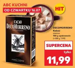 Kaufland DECOMORRENO Kakao ciemne 150 g opakowanie oferta
