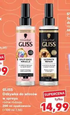 Kaufland GLISS Odżywka do włosów w sprayu oferta