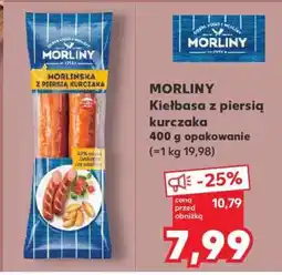 Kaufland MORLINY Kiełbasa z piersią kurczaka oferta
