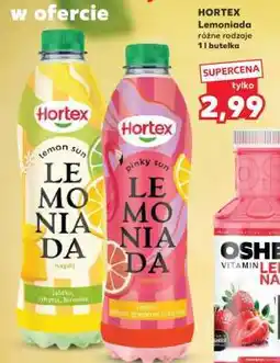 Kaufland HORTEX Lemoniada różne rodzaje 1l butelka oferta