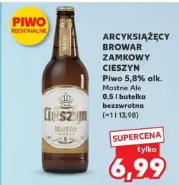 Kaufland ARCYKIĄŻĘCY BROWAR ZAMKOWY CIESZYN oferta