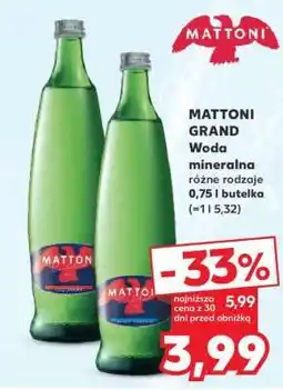 Kaufland MATTONI GRAND oferta