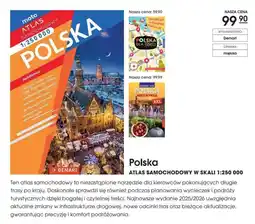 Świat Książki Polska atlas samochodowy oferta