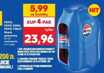 Kaufland PEPSI, PEPSI ZERO, PEPSI TWIST oferta