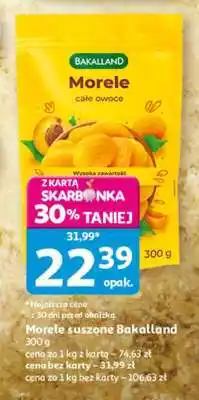 Auchan Morele suszone BAKALLAND oferta