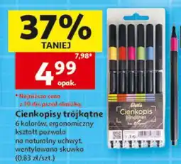 Auchan Cienkopisy trójkątne oferta