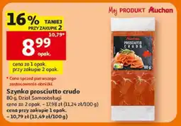Auchan Szynka Prosciutto Crudo oferta