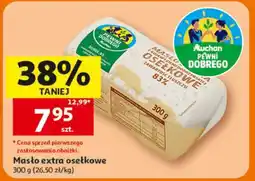 Auchan Masło extra osetkowe oferta