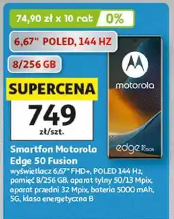 Auchan Smartfon Motorola Edge 50 Fusion oferta