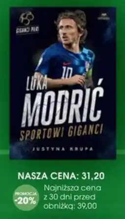 Świat Książki Luka Modrić Sportowi Giganci oferta