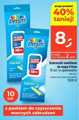 Dealz Ściereczki nawilżane do mopa Prism oferta