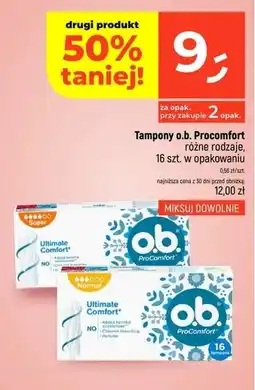 Dealz Tampony o.b. ProComfort oferta